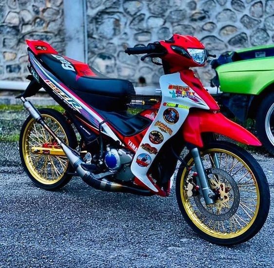 Yamaha 125ZR Modifeiad