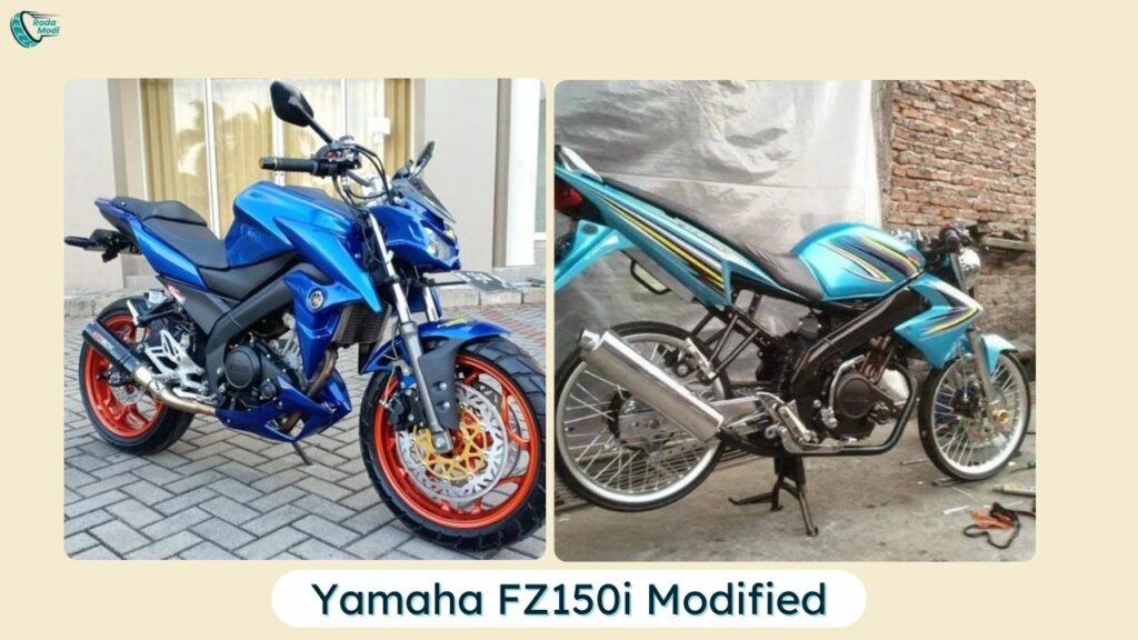 Yamaha FZ150i Modified Rim dan Tayar