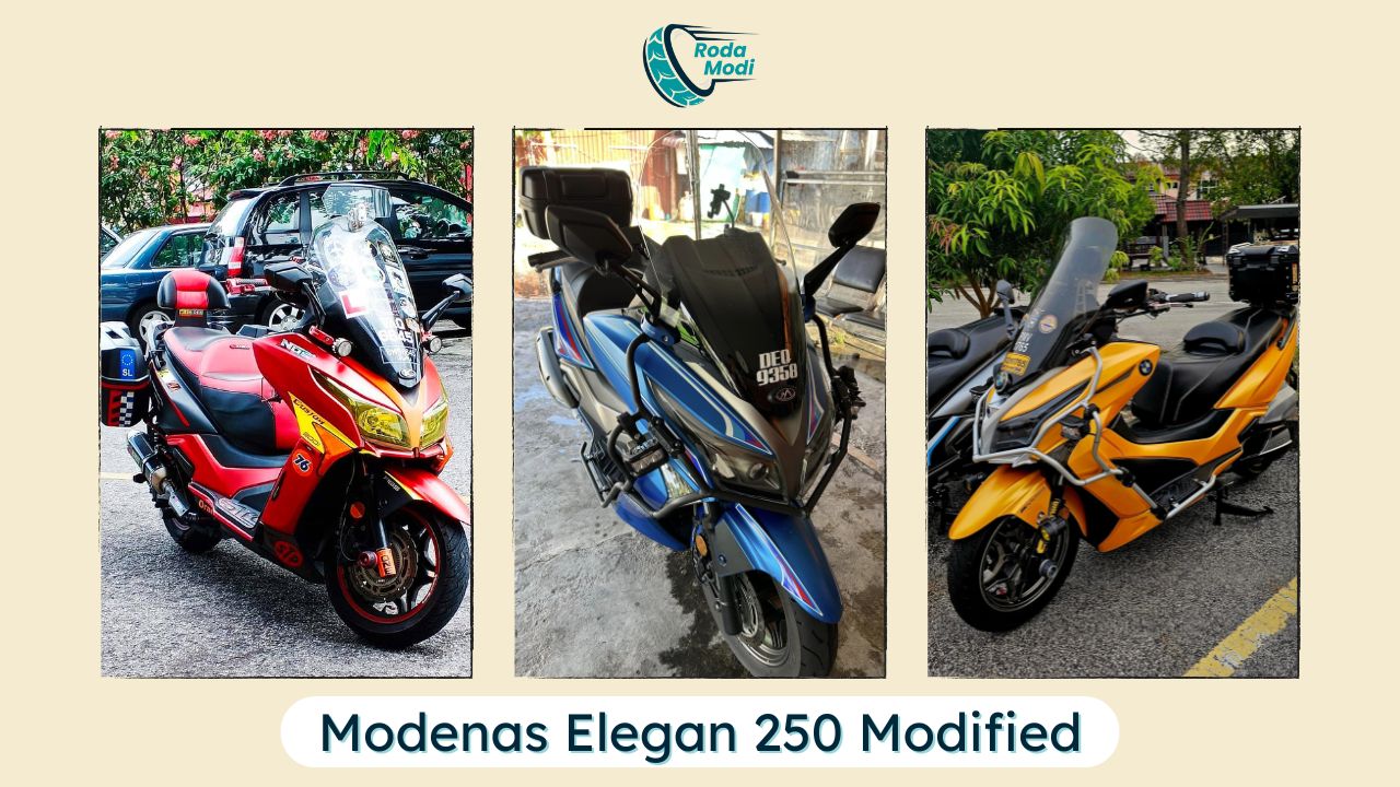 Cover Modenas Elegan 250 Modified Rodamodi