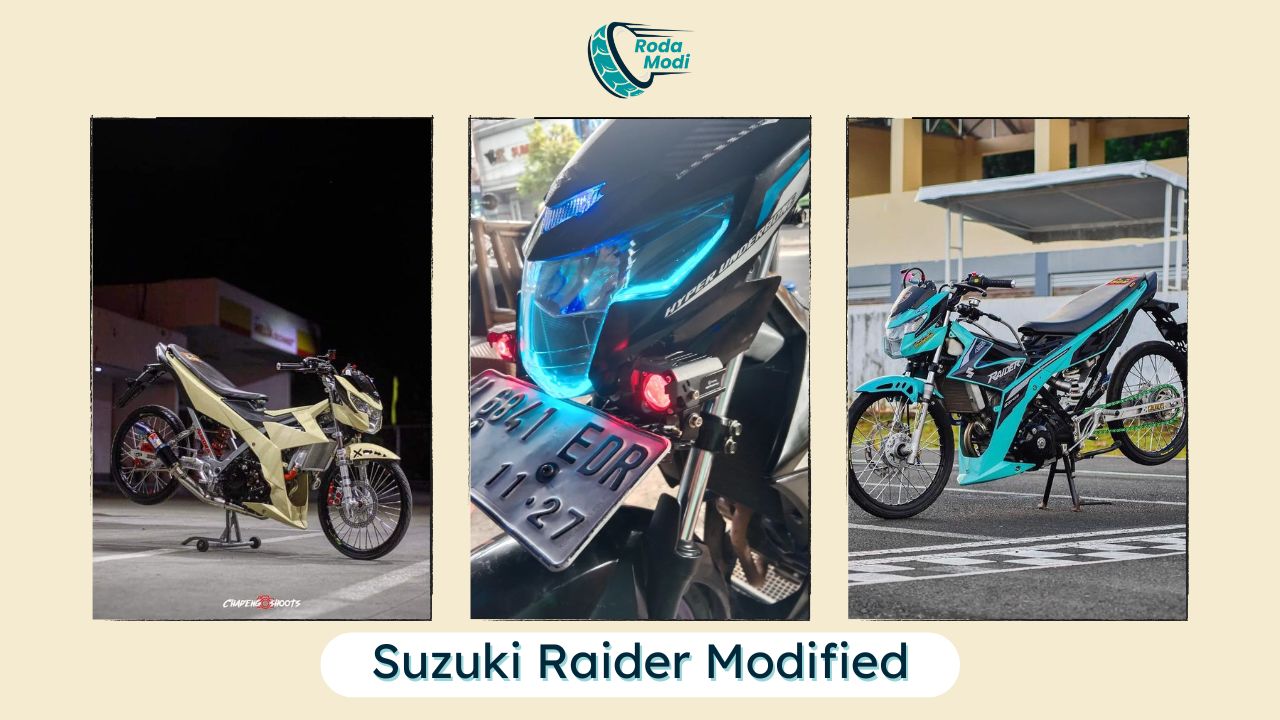 √ Top 14 Suzuki Raider 150 Modified Malaysia Paling Best 2025