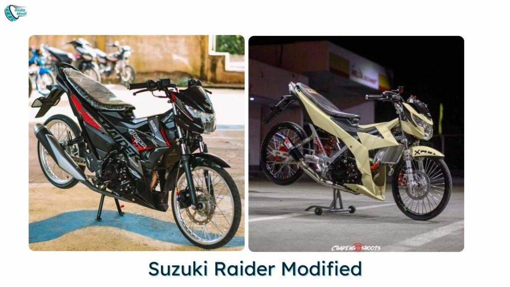 Suzuki Raider 150 Modified Ergonomis