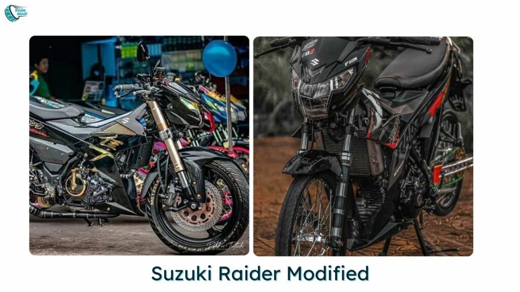 Suzuki Raider 150 Modified Roda dan Tayar