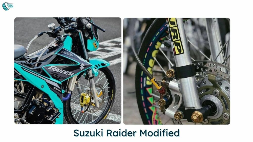 Suzuki Raider 150 Modified Sistem Brake