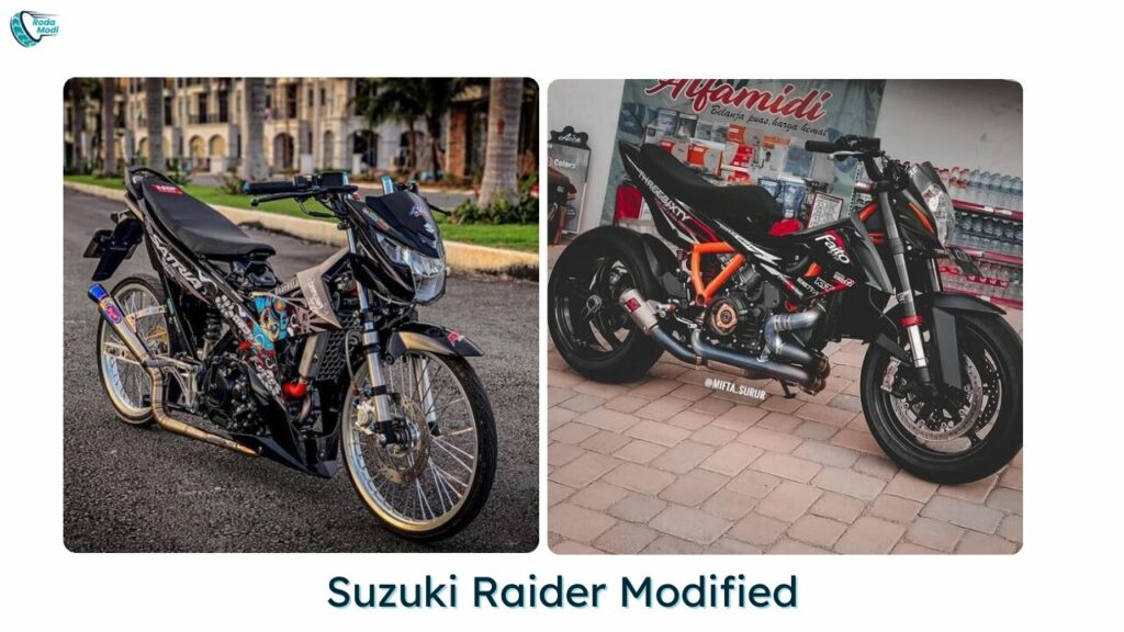 Suzuki Raider 150 Modified Sistem Ekzos