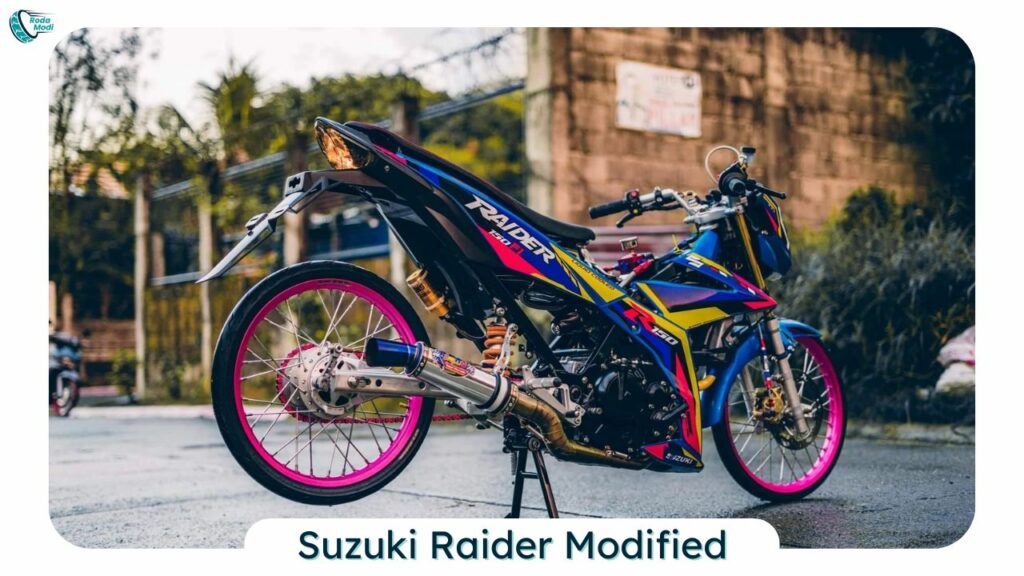 Suzuki Raider 150 Modified Suspensi