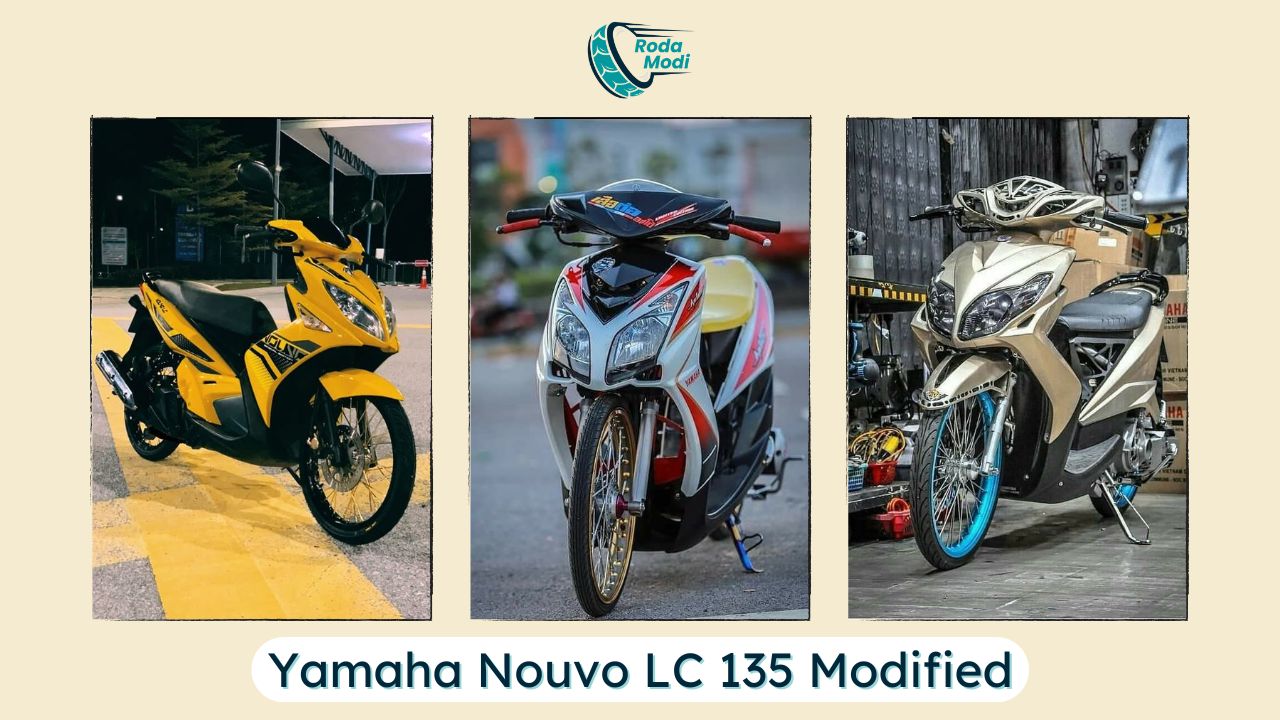 Cover Yamaha Nouvo LC 135 Modified Rodamodi