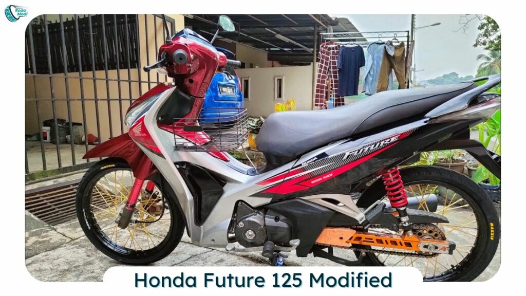 Honda Future 125 Modified Rim dan Tayar Ahmad Azam