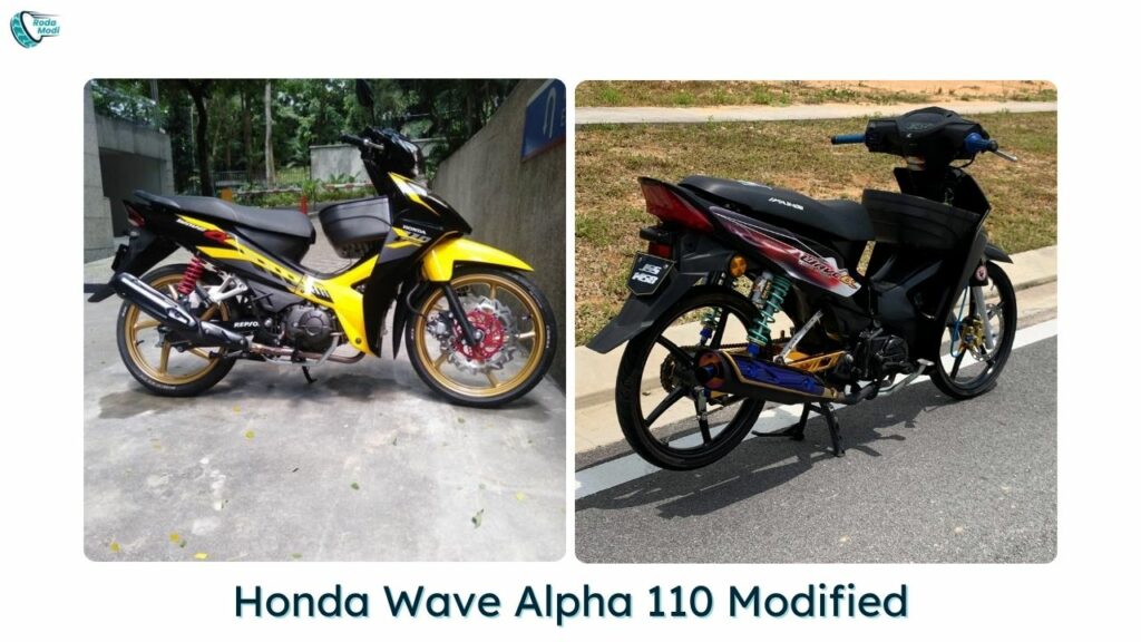 Honda Wave Alpha 110 Modified