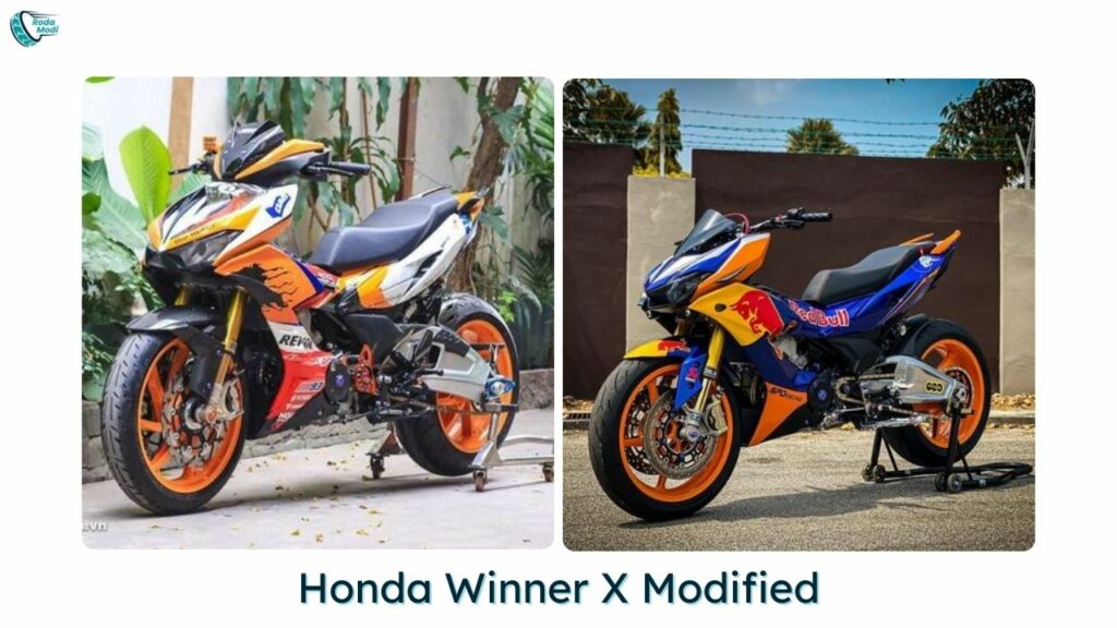 Honda Winner X Modified Body