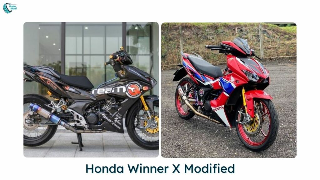 Honda Winner X Modified Suspension