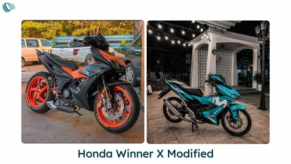 Honda Winner X Modified Tayar dan Rim