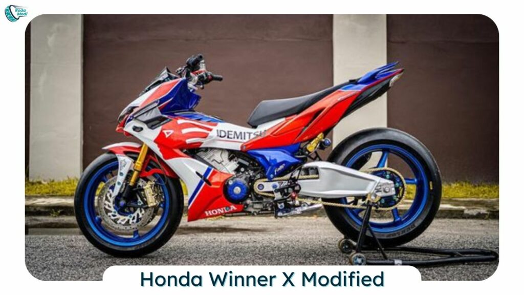 Honda Winner X Modified x Idemitsu