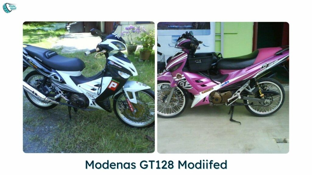 Modenas GT128 Modiifed Rim dan Tayar