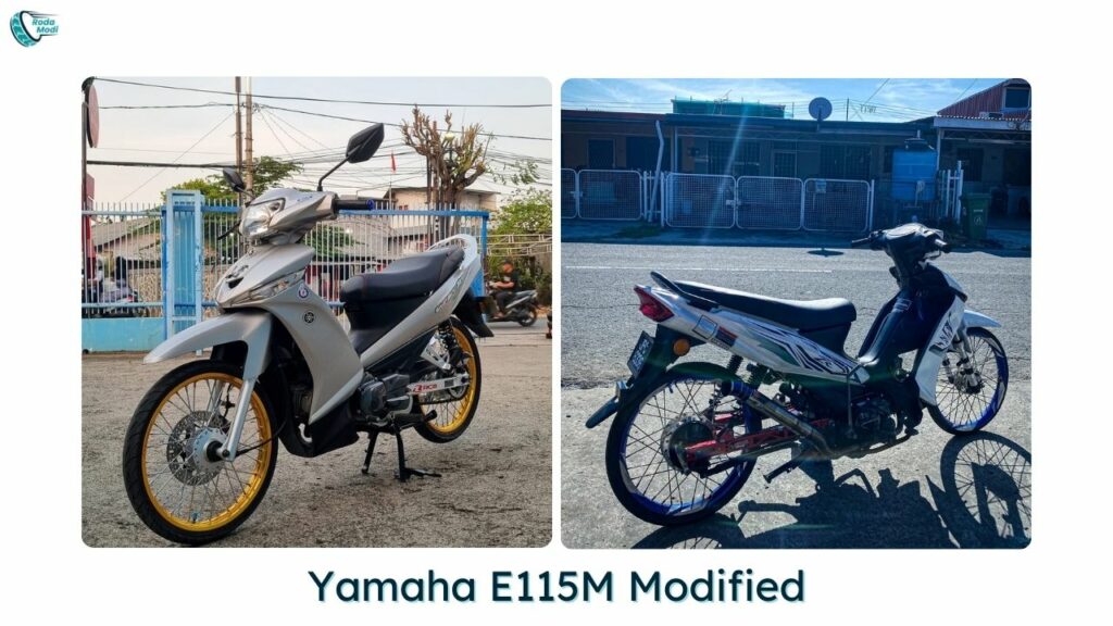 Yamaha E115M Modified Rim dan Tayar