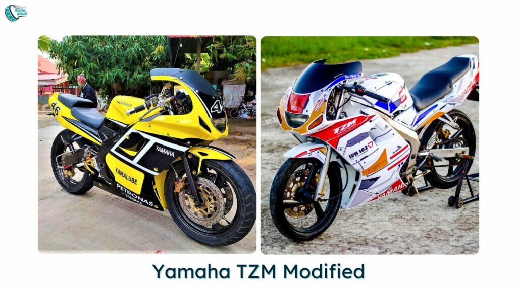 Yamaha TZM Modified Penampilan