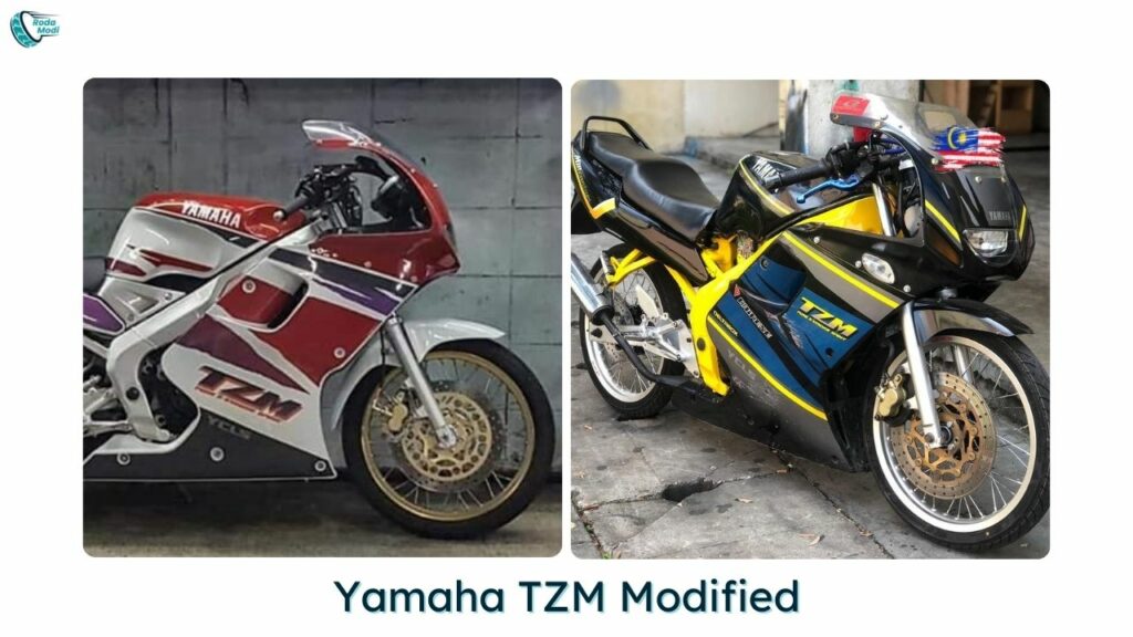 Yamaha TZM Modified Rim dan Tayar