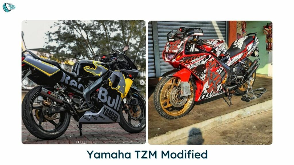 Yamaha TZM Modified Suspension